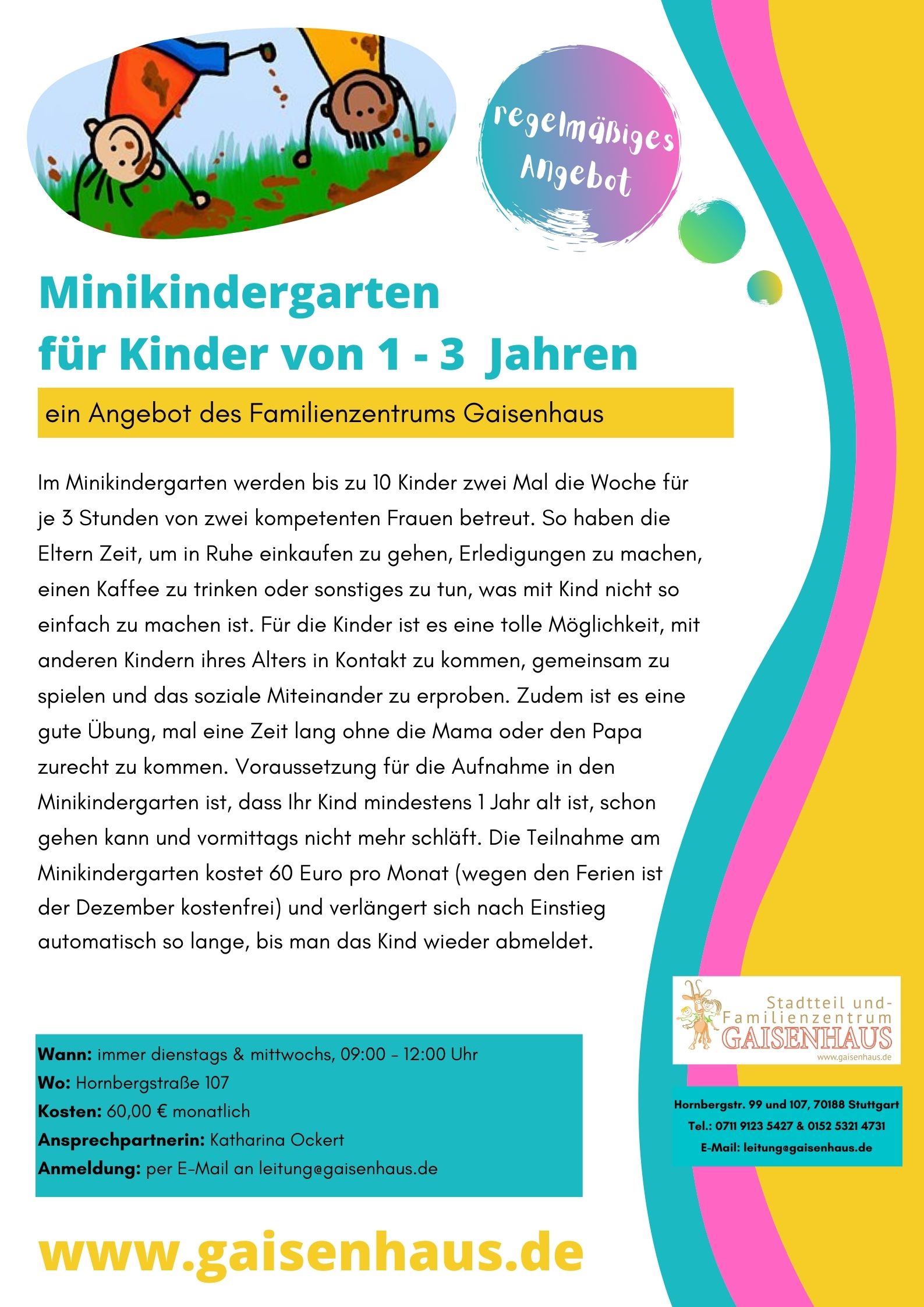 Plakat Minikindi Gaisenhaus 2022